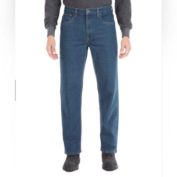 Smith's Workwear Fleece Lined Jeans - Picture 2 of 14